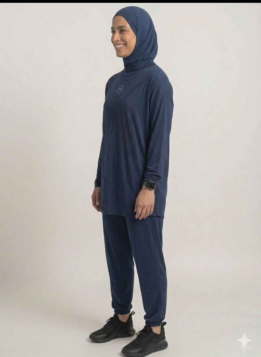 Women's Essential Modest Navy (Coming Soon)
