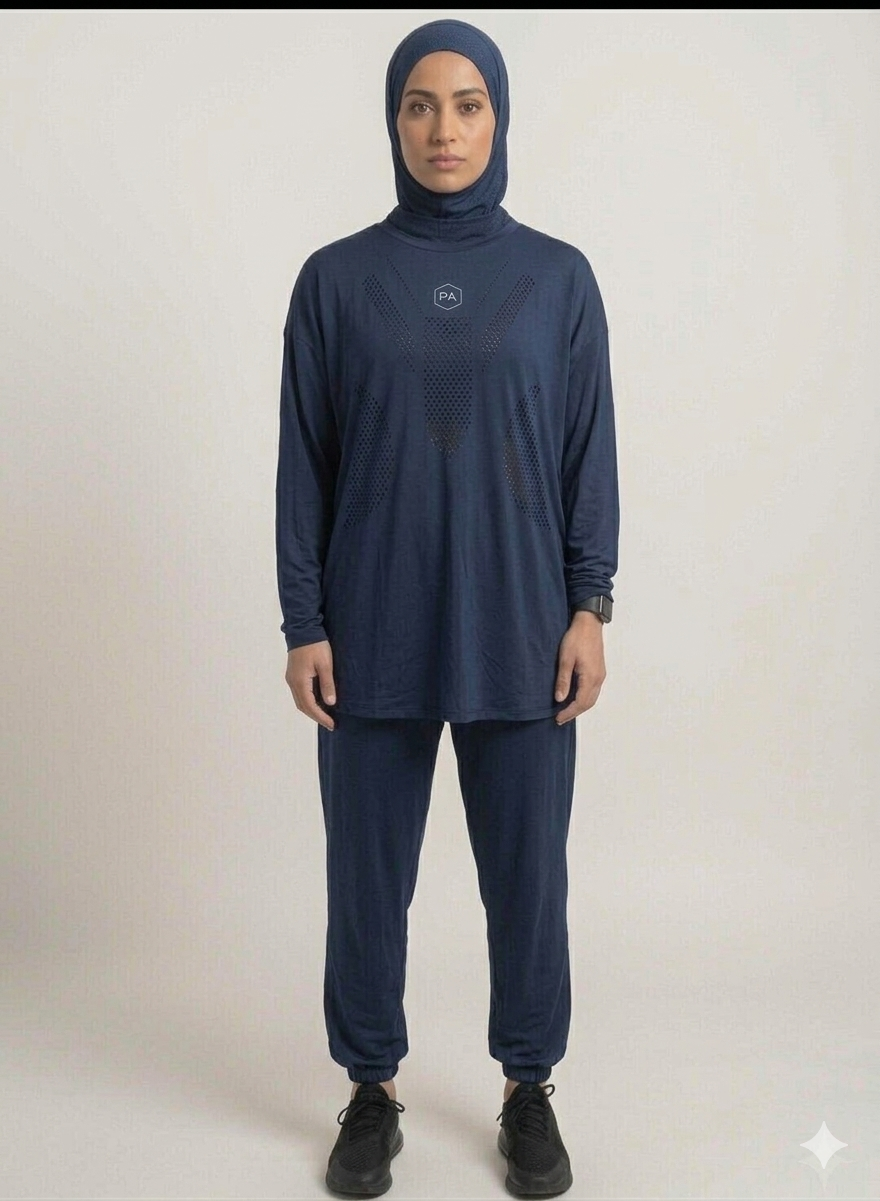 Women's Essential Modest Navy (Coming Soon)