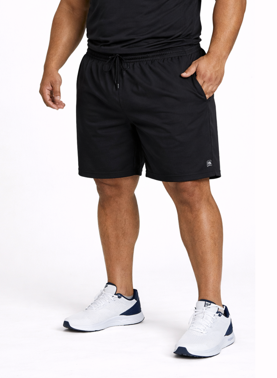 Plus Size Men's Shorts Training 1.0 Black