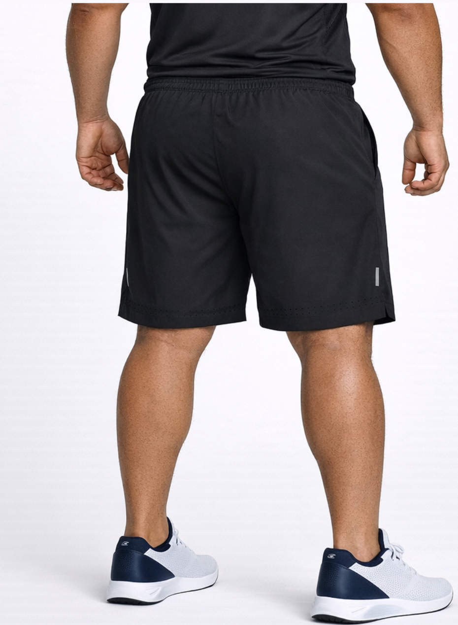 Plus Size Men's Shorts Training 1.0 Black