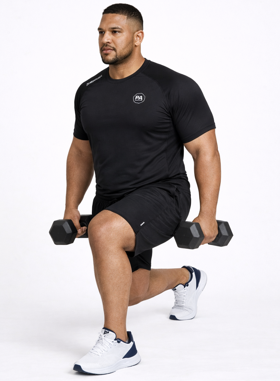 Plus Size Men's Shorts Training 1.0 Black