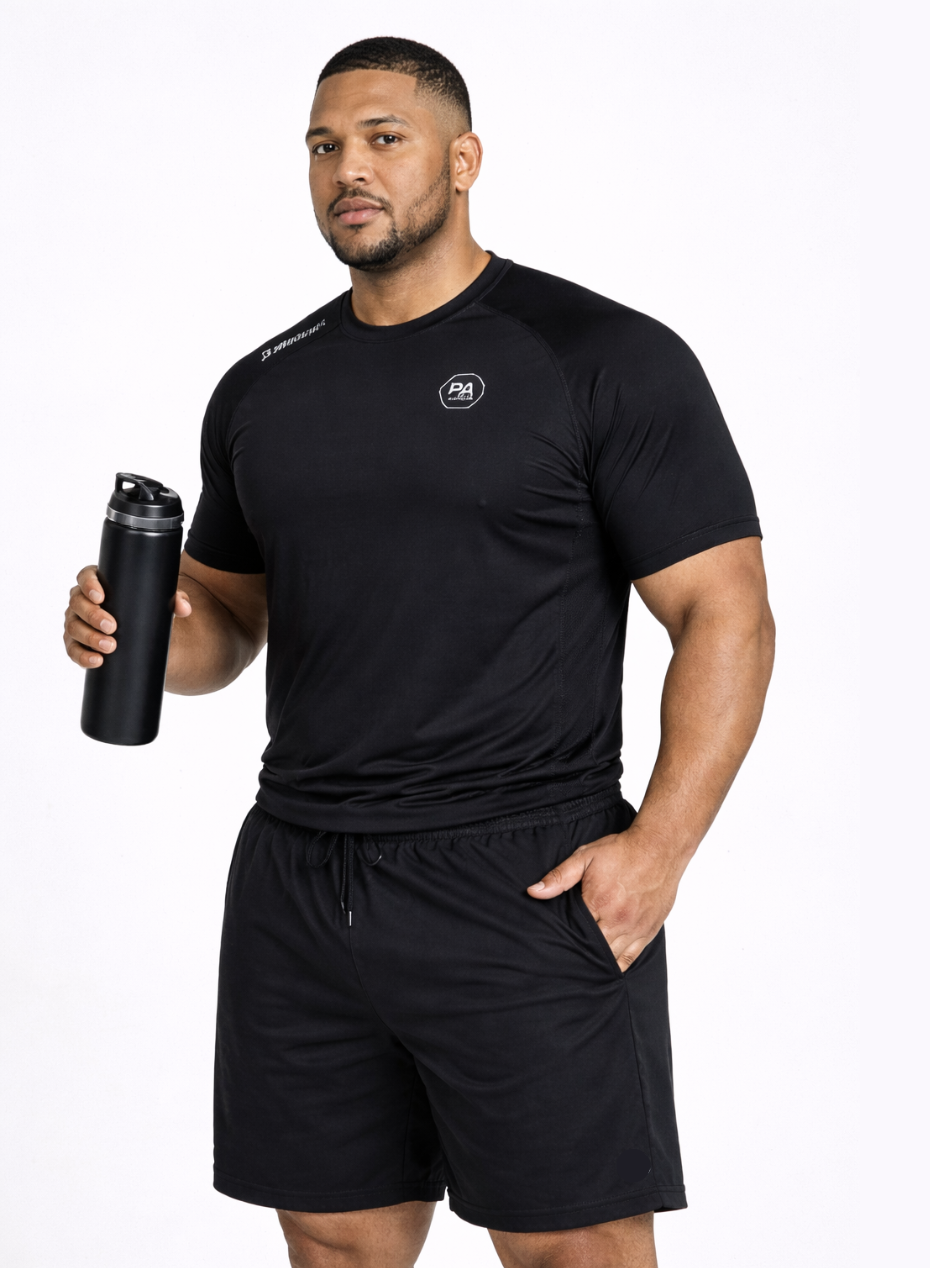 Plus Size Men's Shorts Training 1.0 Black