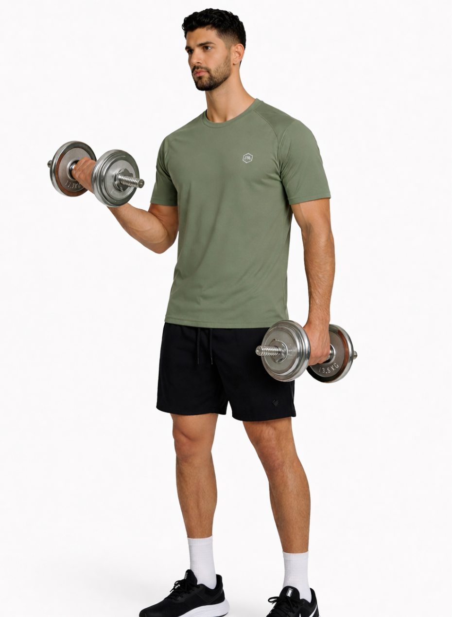 Men's Essential T-Shirt Olive Green