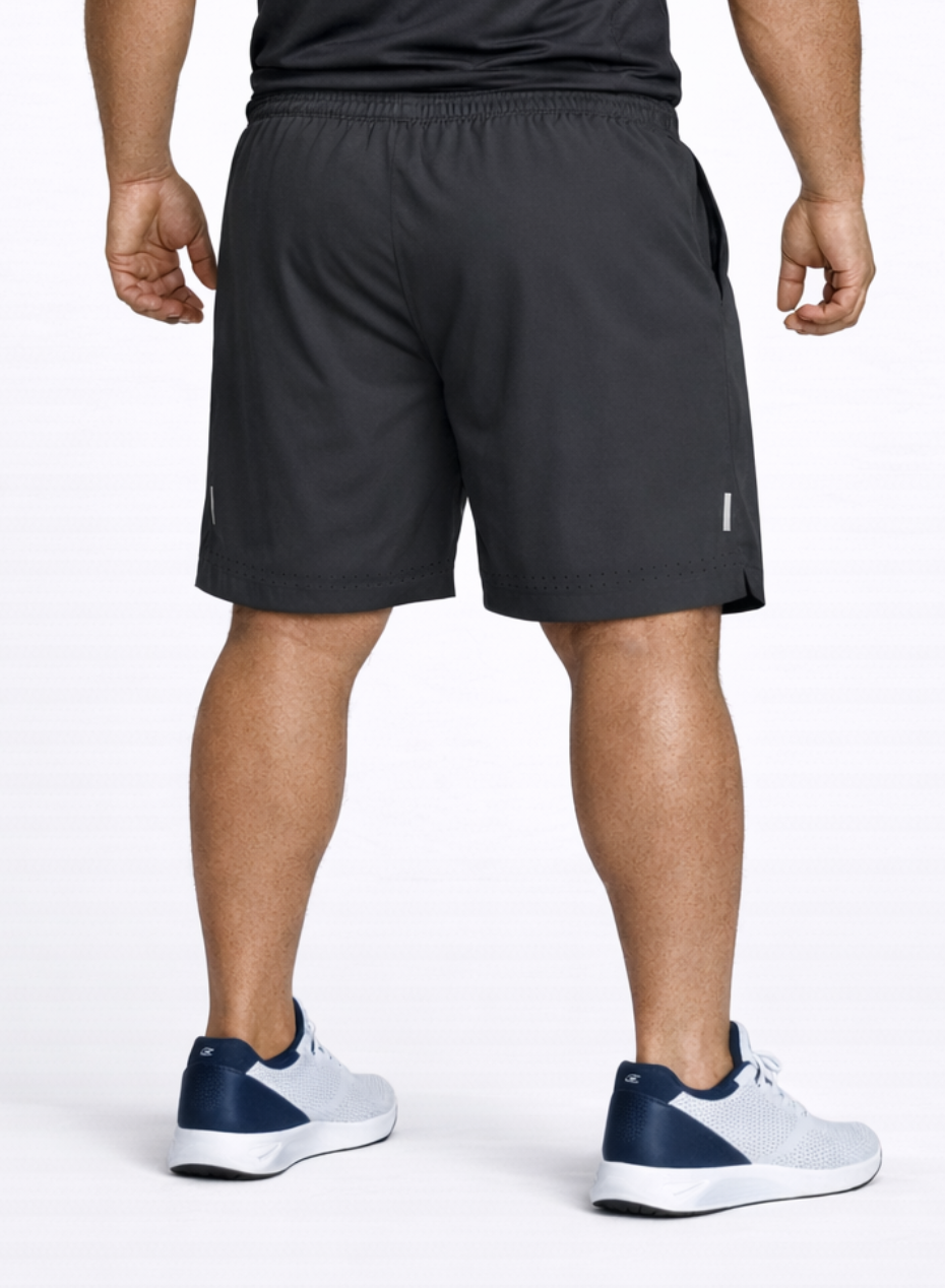 Plus Size Men's Shorts Training 1.0 Dark Grey