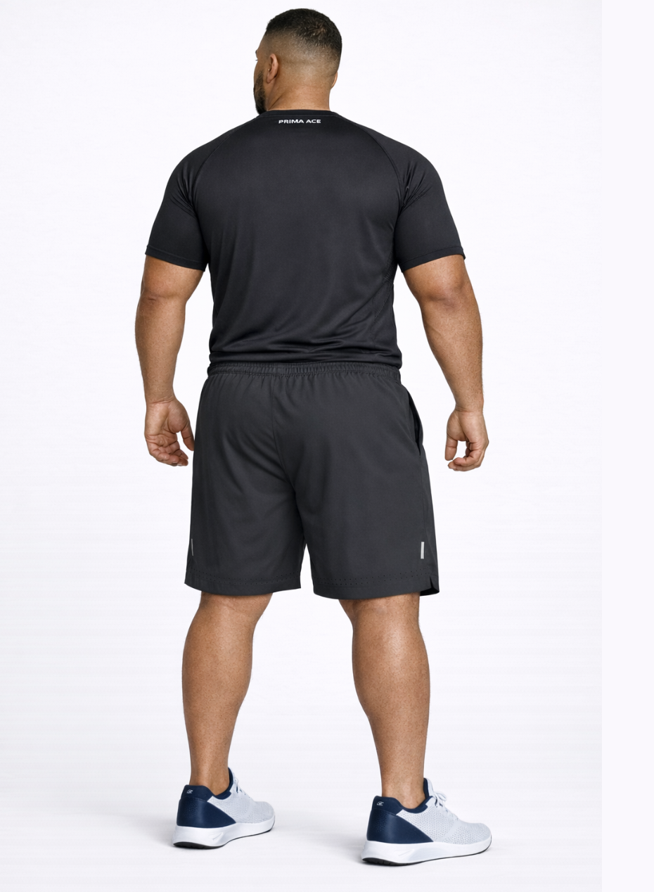 Plus Size Men's Shorts Training 1.0 Dark Grey