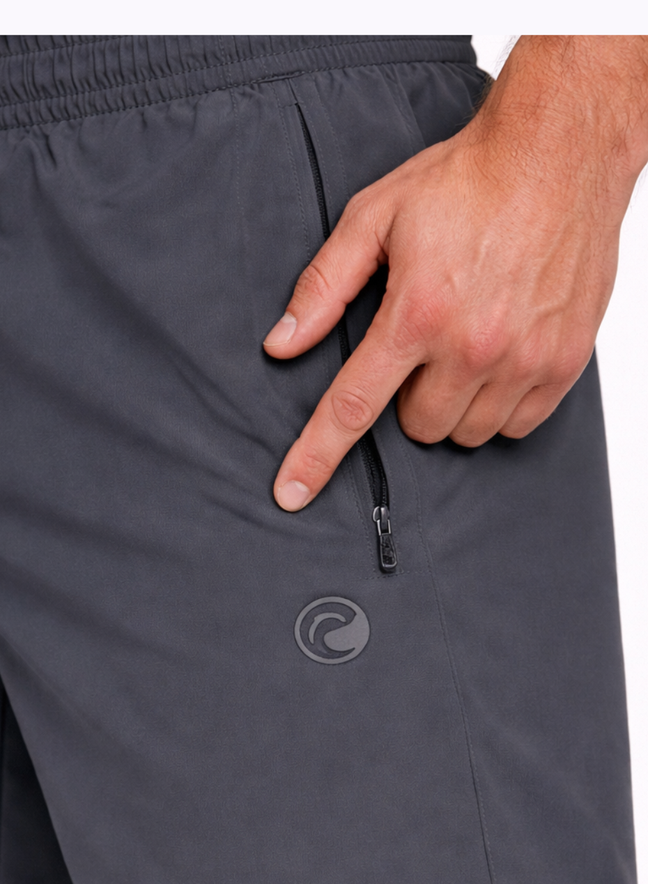 Plus Size Men's Shorts Training 1.0 Dark Grey