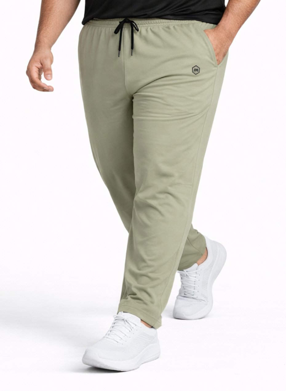 Plus Size Men's Joggers Training 1.0 Olive Green
