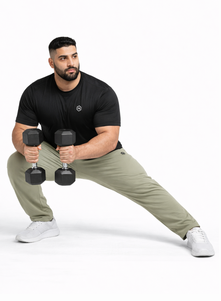 Plus Size Men's Joggers Training 1.0 Olive Green