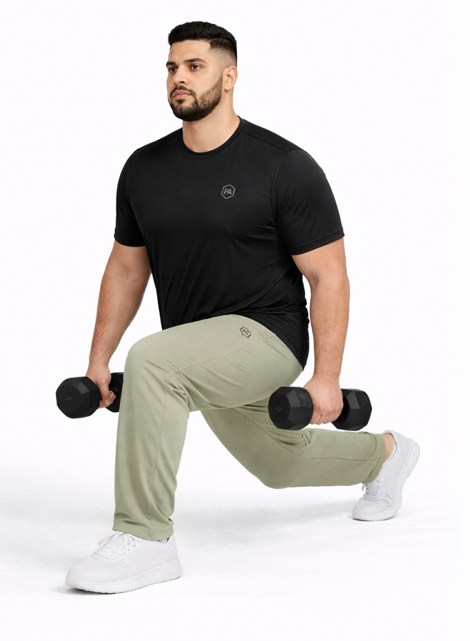 Plus Size Men's Joggers Training 1.0 Olive Green