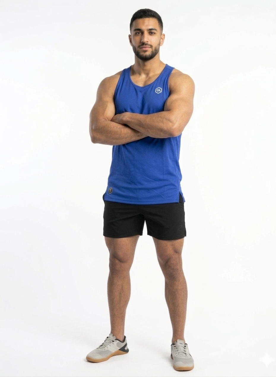 Men's Tank Top Blue
