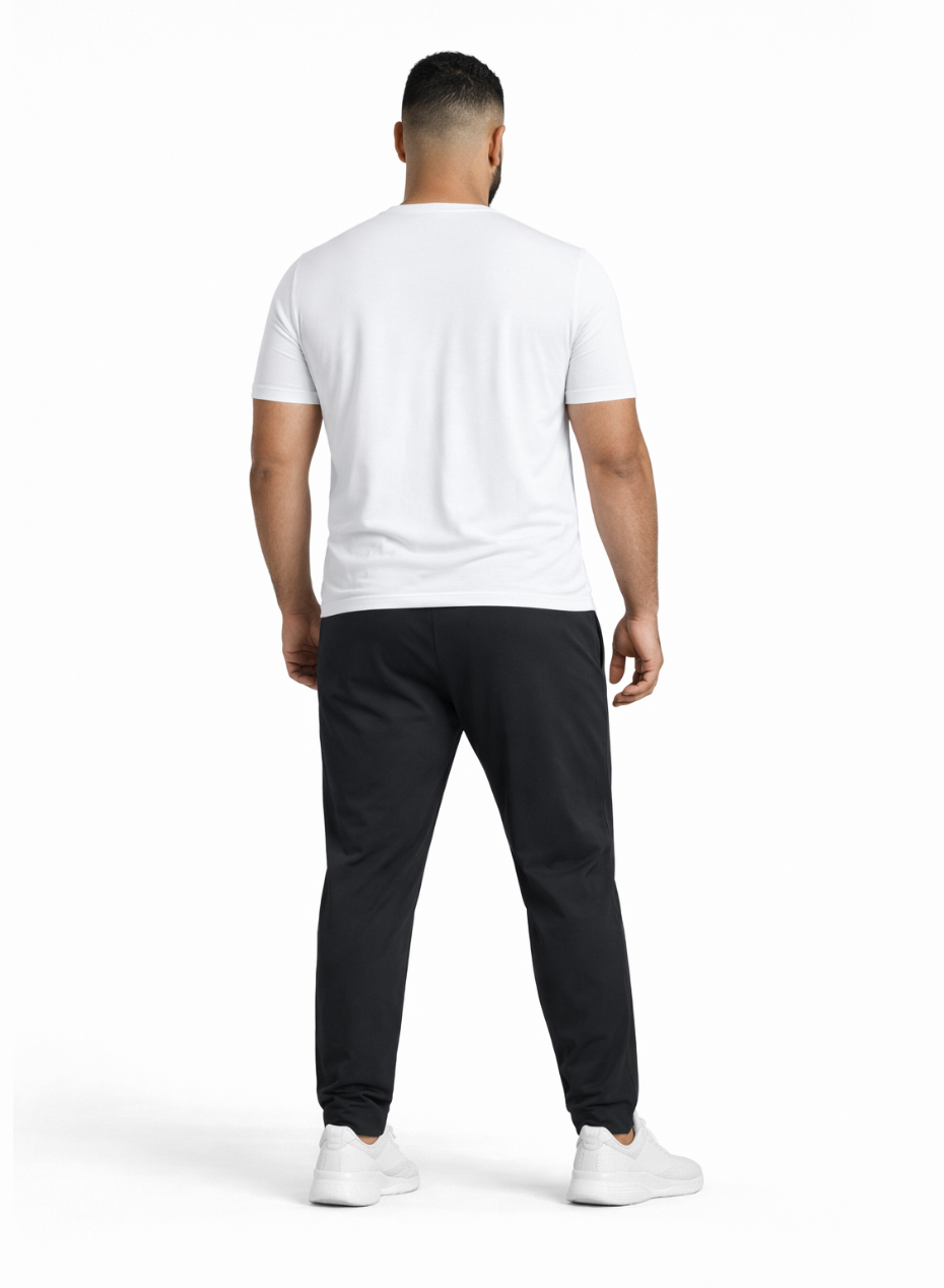 Plus Size Men's Joggers Training 1.0 Black