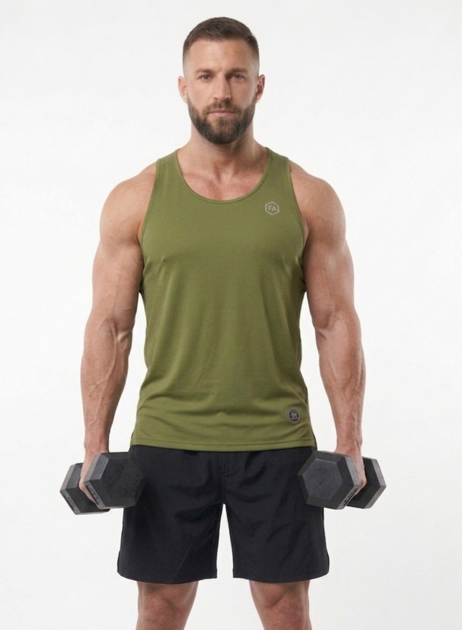 Men's Tank Top Green